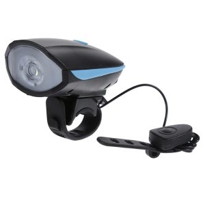 120 Desibel 3 Modlu Elektronik Scooter Korna ve Ön Farı – MAVİ